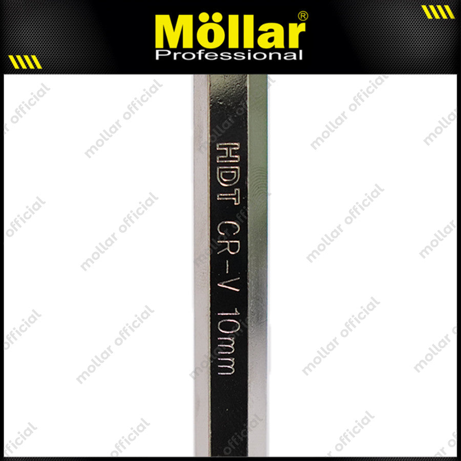 HDT 9LC Kunci L Set Panjang Kombinasi Bintang 9 pcs