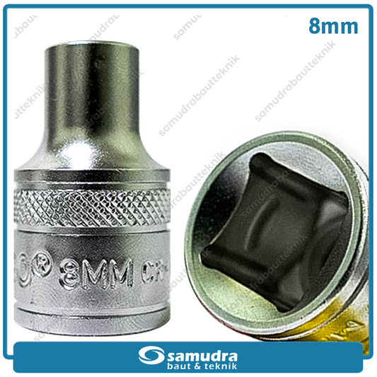 TEKIRO SC-SC0374 Mata Sok 1/2" 6PT 8 mm