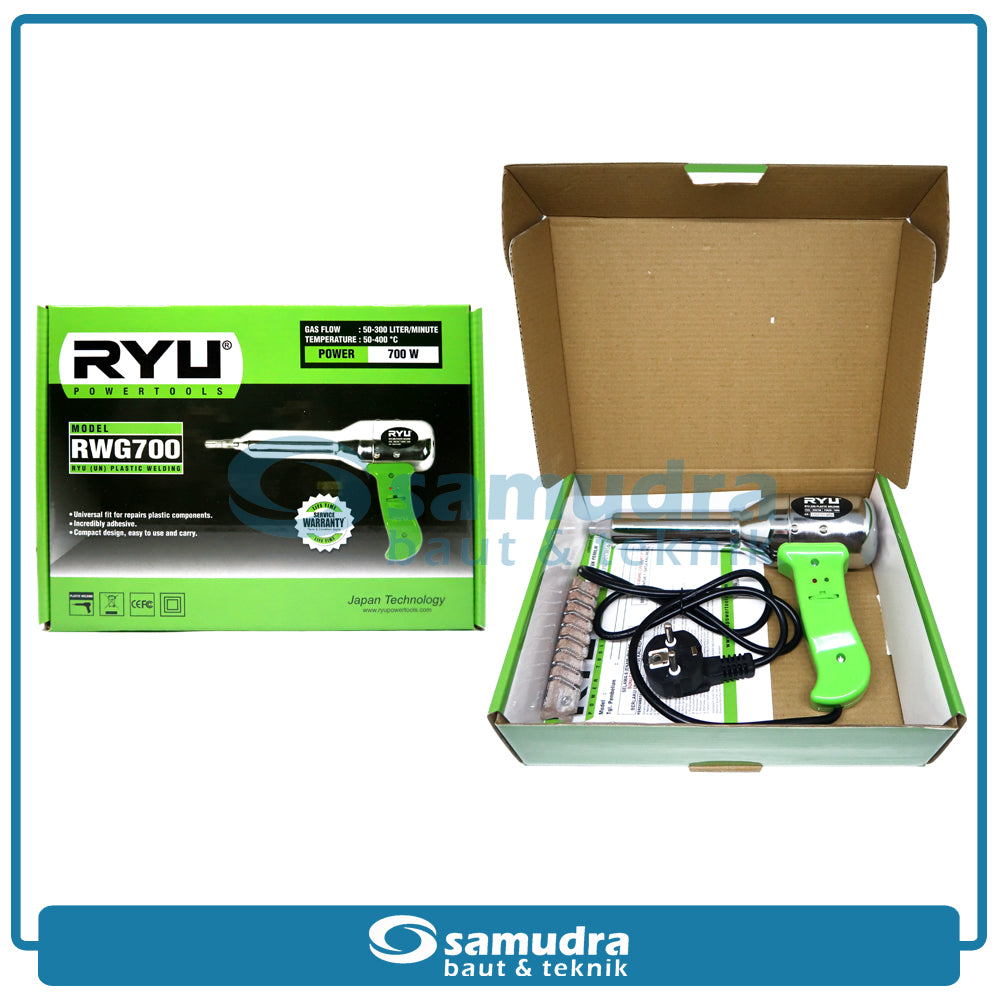 RYU RWG700 Mesin Hot Gun Las Plastik / Plastic Welding Gun