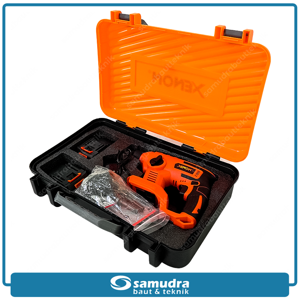 XENON CHD1845 Mesin Bor Bobok Baterai 18V / Cordless Hammer Drill