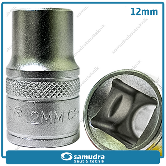 TEKIRO SC-SC0378 Mata Sok 1/2" 6PT 12 mm