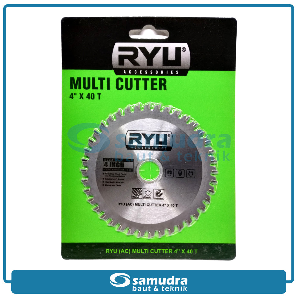 RYU AC-BD145 Mata Gerinda Potong Multi 4"x40T / Multi Cutter