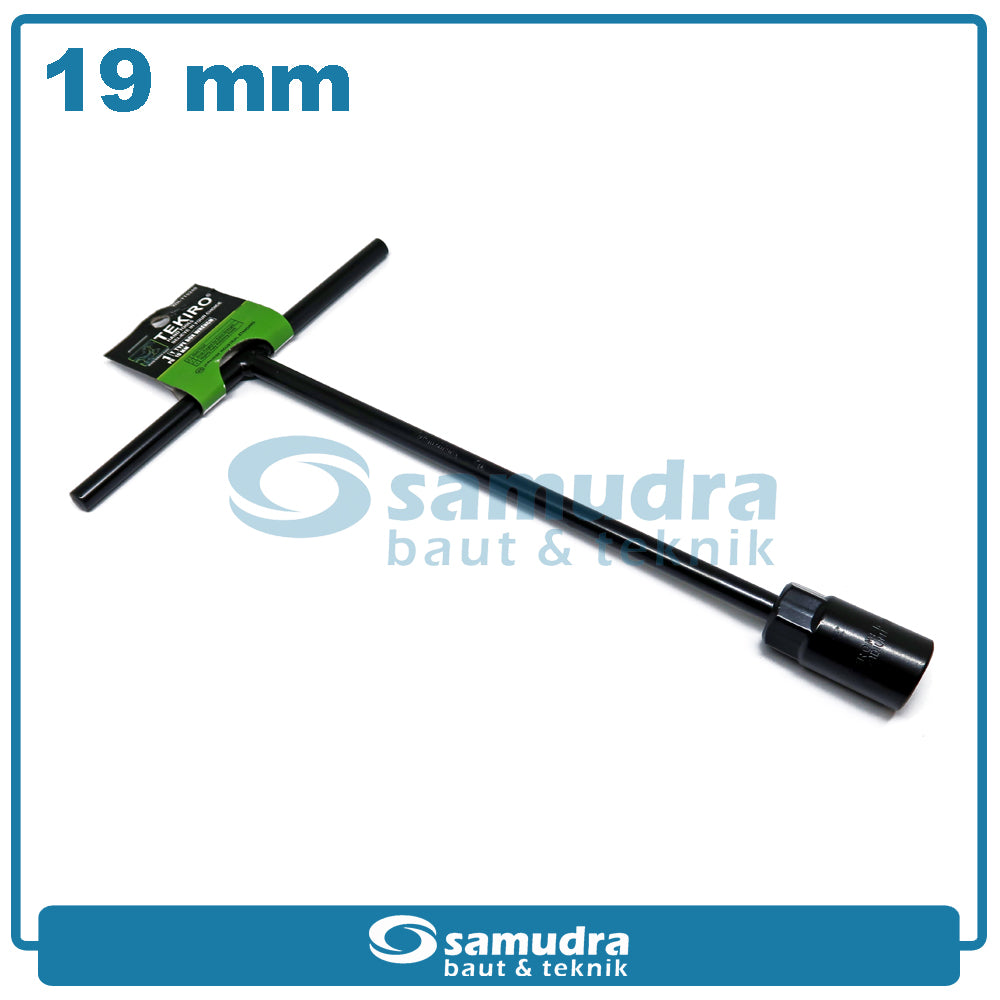 TEKIRO WR-TT0240 Kunci Sok T Hitam 19 mm