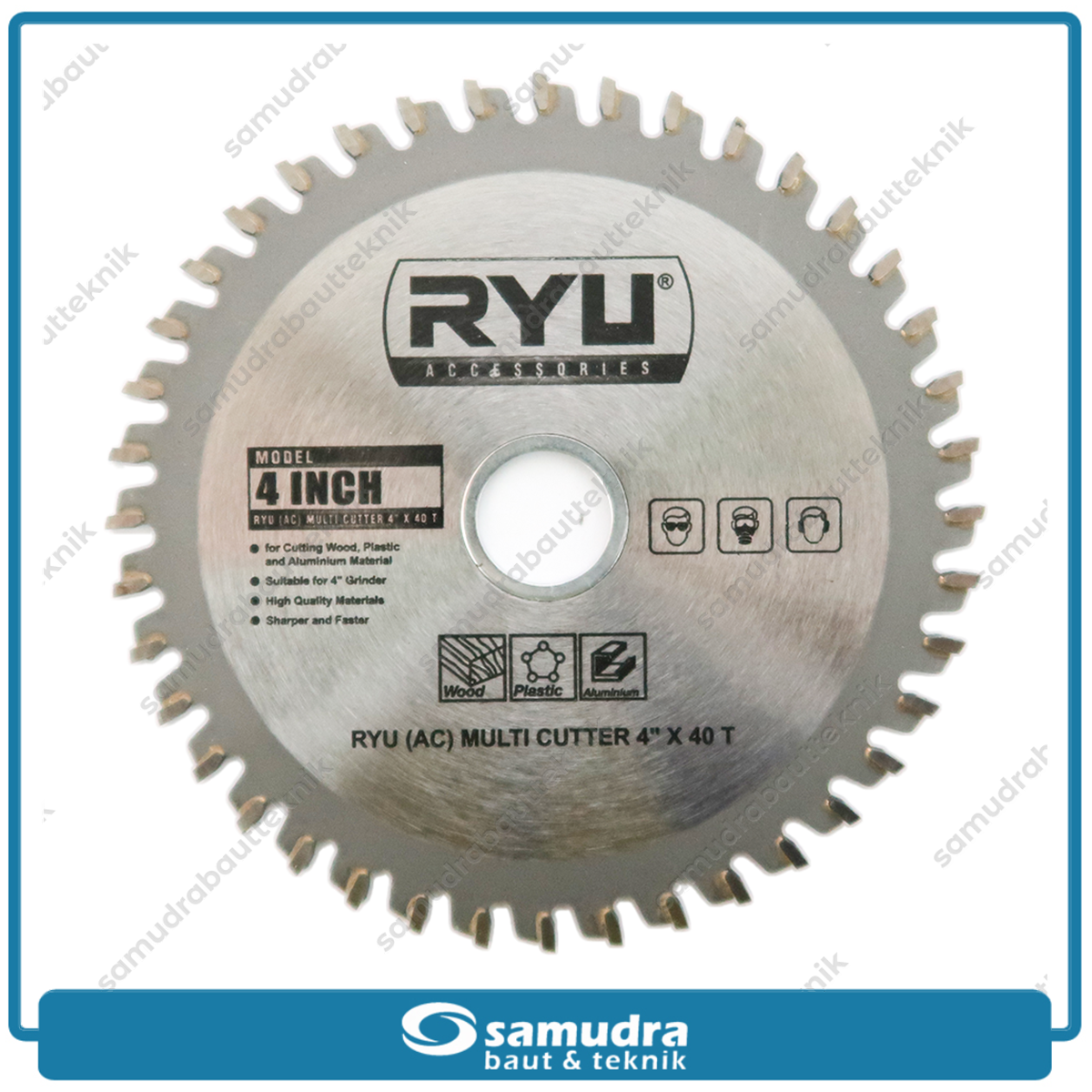 RYU AC-BD145 Mata Gerinda Potong Multi 4"x40T / Multi Cutter