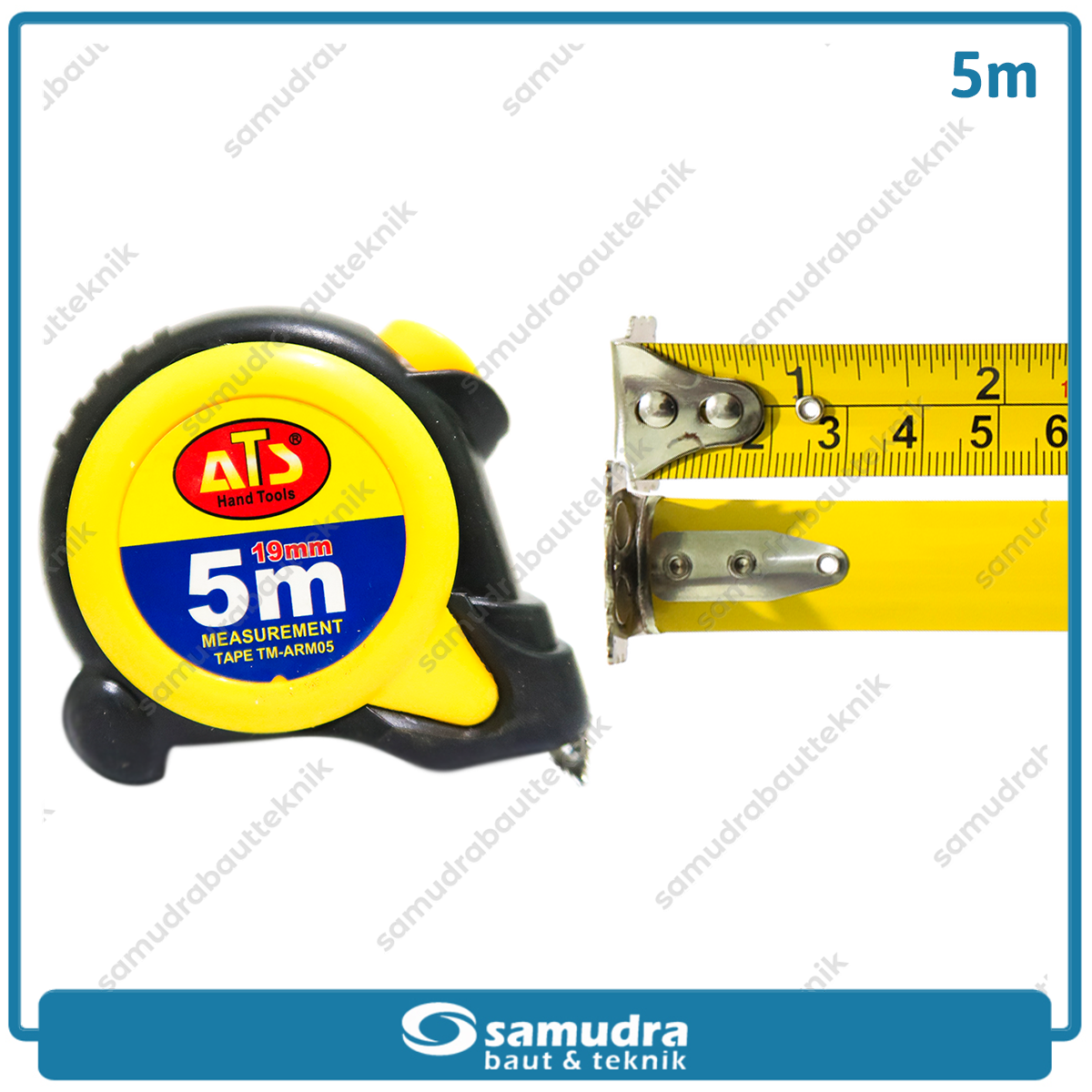 ATS Meteran Auto Lock 5 meter x 19 mm