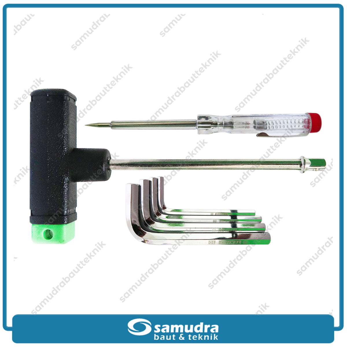 TEKIRO SC-MT0627 Tool Kit Mekanik Set 100 pcs Box Plastik / Mechanic Tools