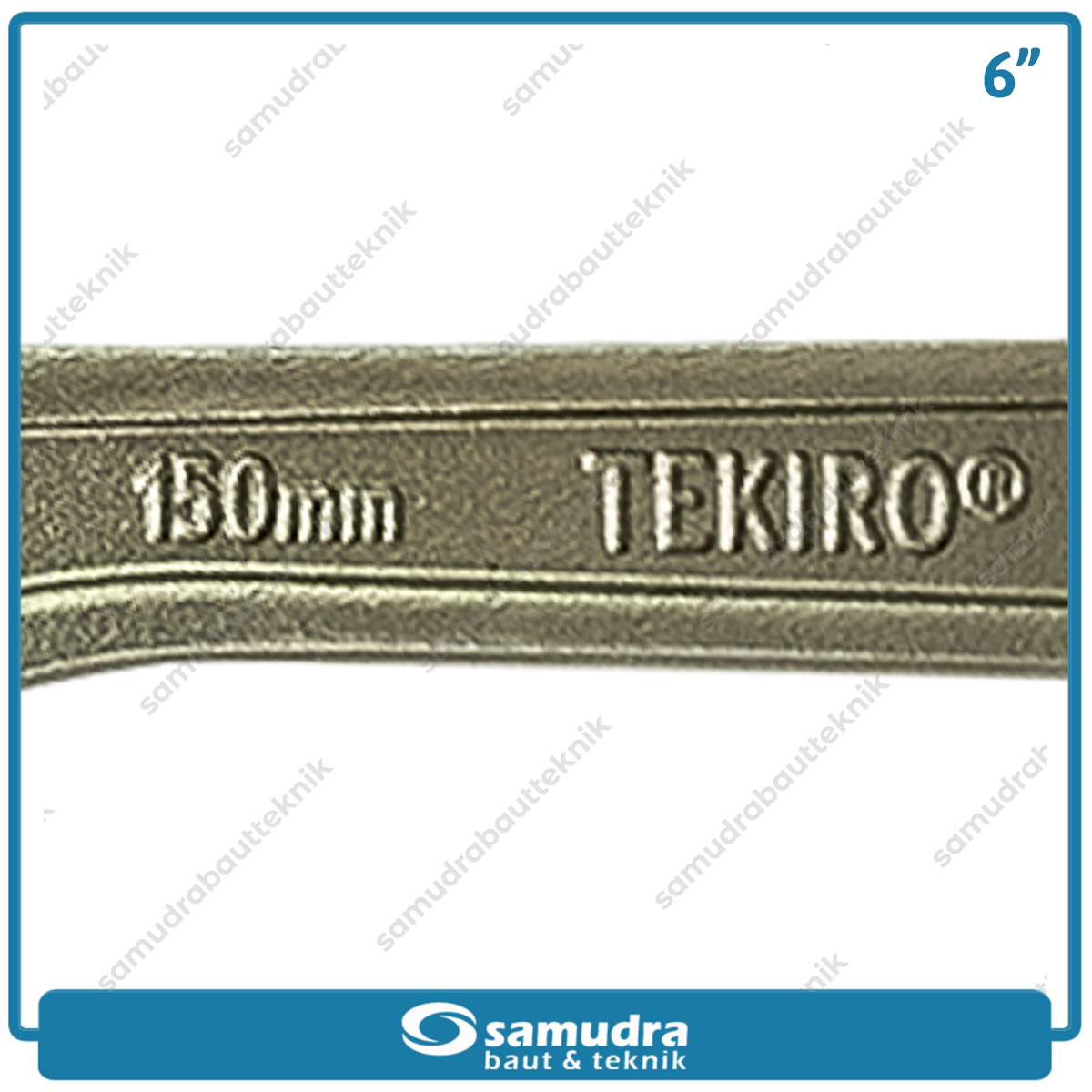 TEKIRO WR-AD1959 Kunci Bago 6" New Tipe EU / Kunci Inggris