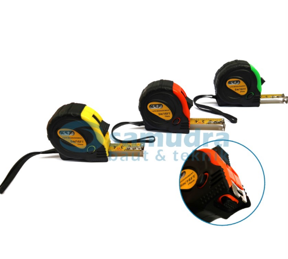 KTP Meteran Karet 5 meter x 19 mm