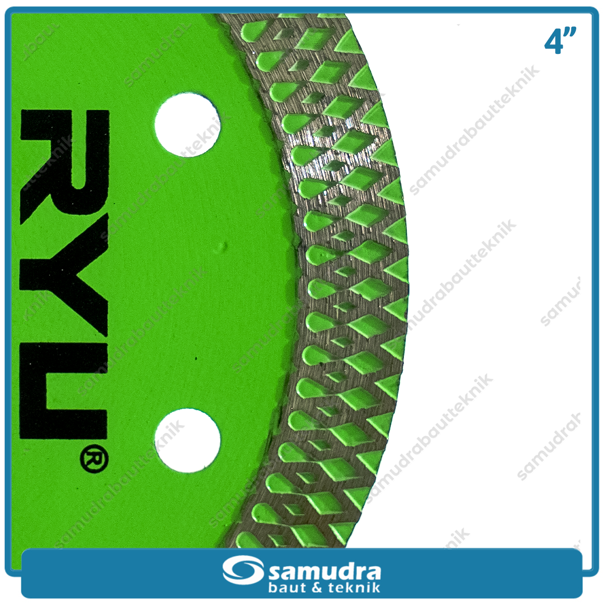 RYU AC-DD180 Mata Potong Keramik Turbo 4" / Diamond Wheel