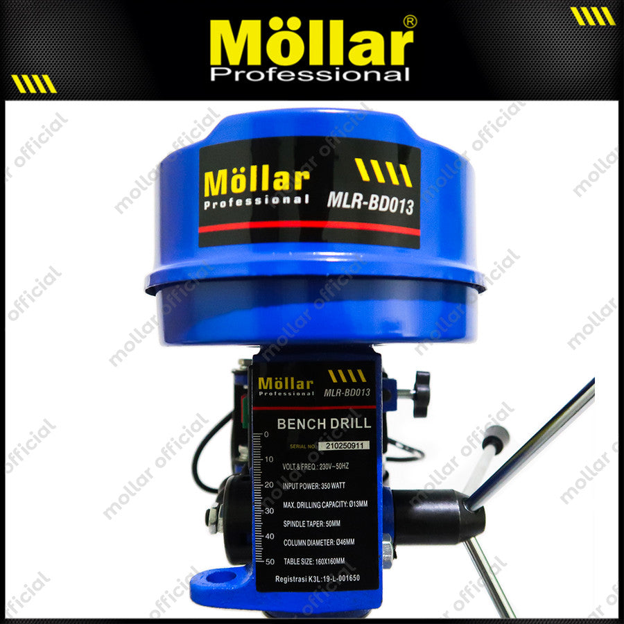 MOLLAR BD013 Mesin Bor Duduk Listrik 13 mm / Bench Drill