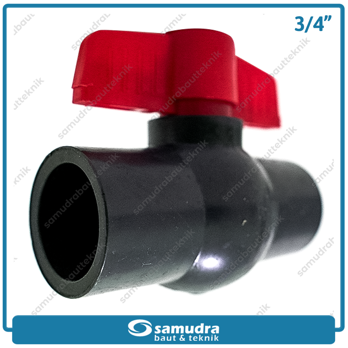 VION Polos Stop Kran Plastik 3/4" / Ball Valve PVC