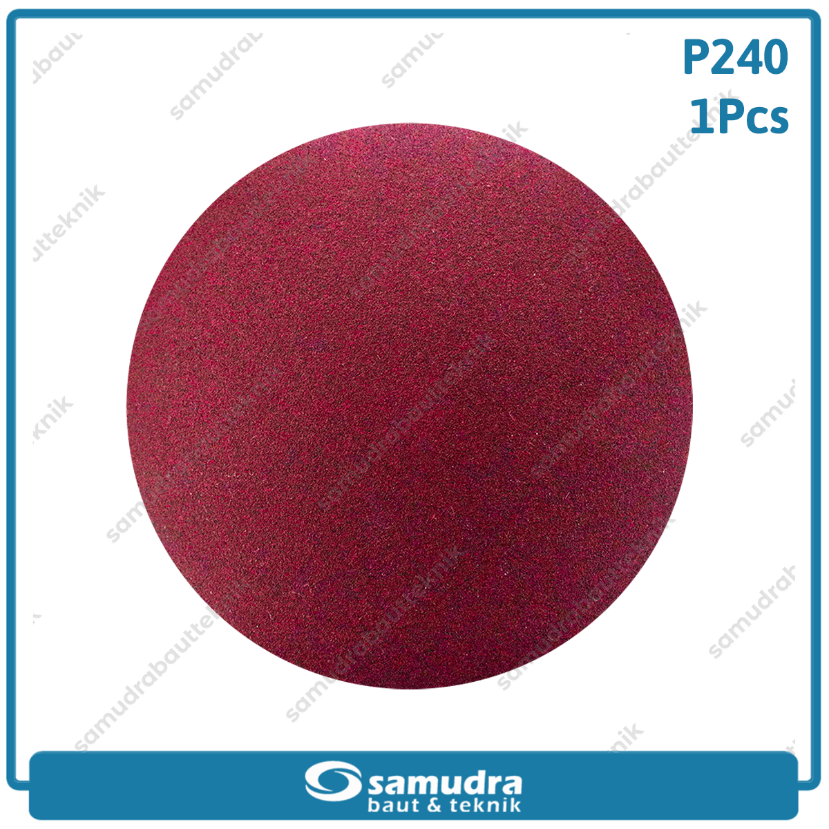 MST MST-YF-VS-424 Amplas Velcro Bulat No. 240 Mesin Gerinda 4"