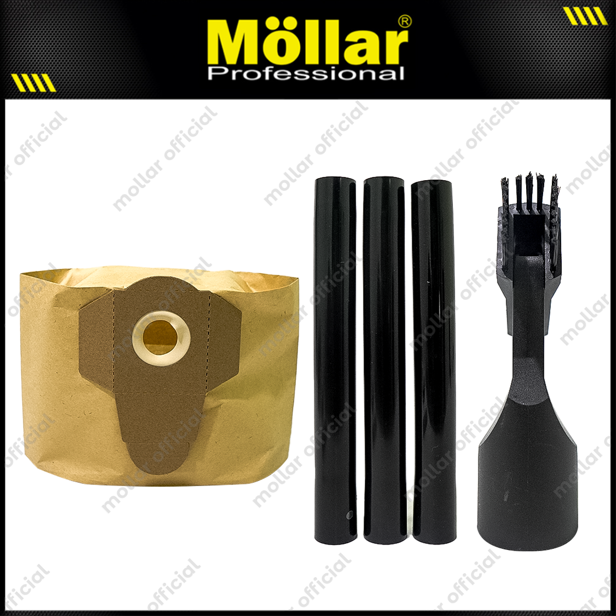 MOLLAR VC1508 Mesin Vacuum Cleaner Listrik 15 Liter