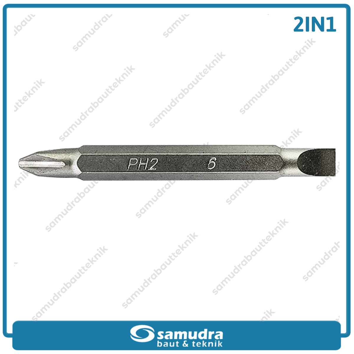 TEKIRO SD-SS1466 Obeng 2 Way Cebol PH2 SL6