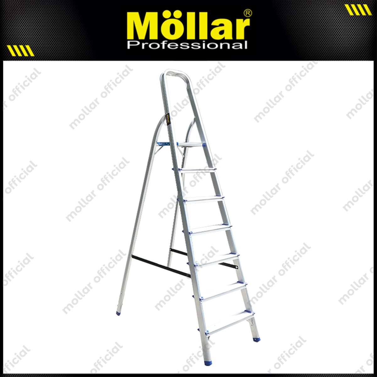 MOLLAR Tangga Rumah Aluminium 7 Step 2 meter