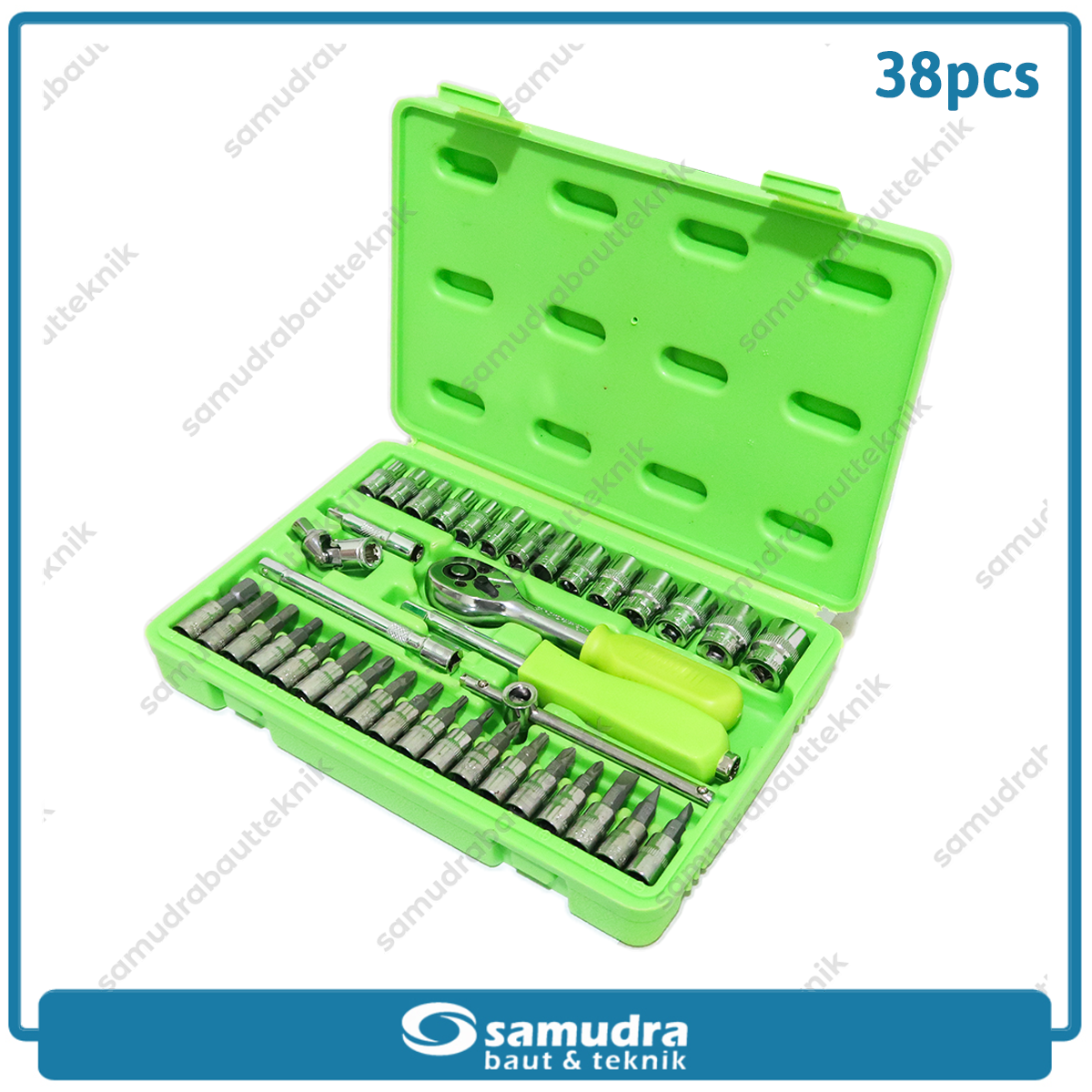NANKAI 219-01 Kunci Sok Set 38 pcs Box Plastik