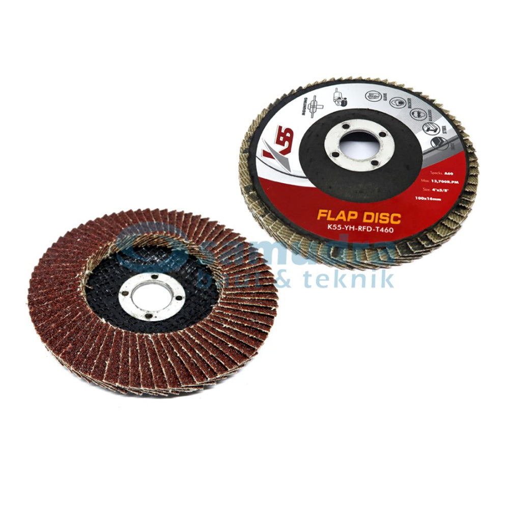 K55 K55-YH-RFD-T460 Amplas Susun No. 60 / Flap Disc