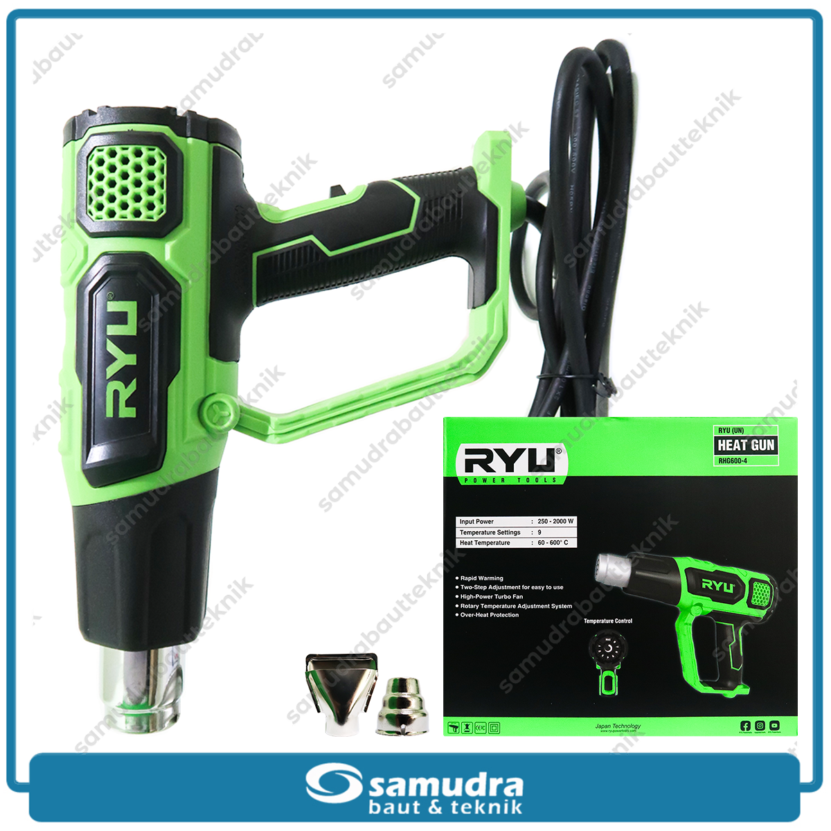 RYU RHG600-4 Mesin Hot Gun / Heat Gun