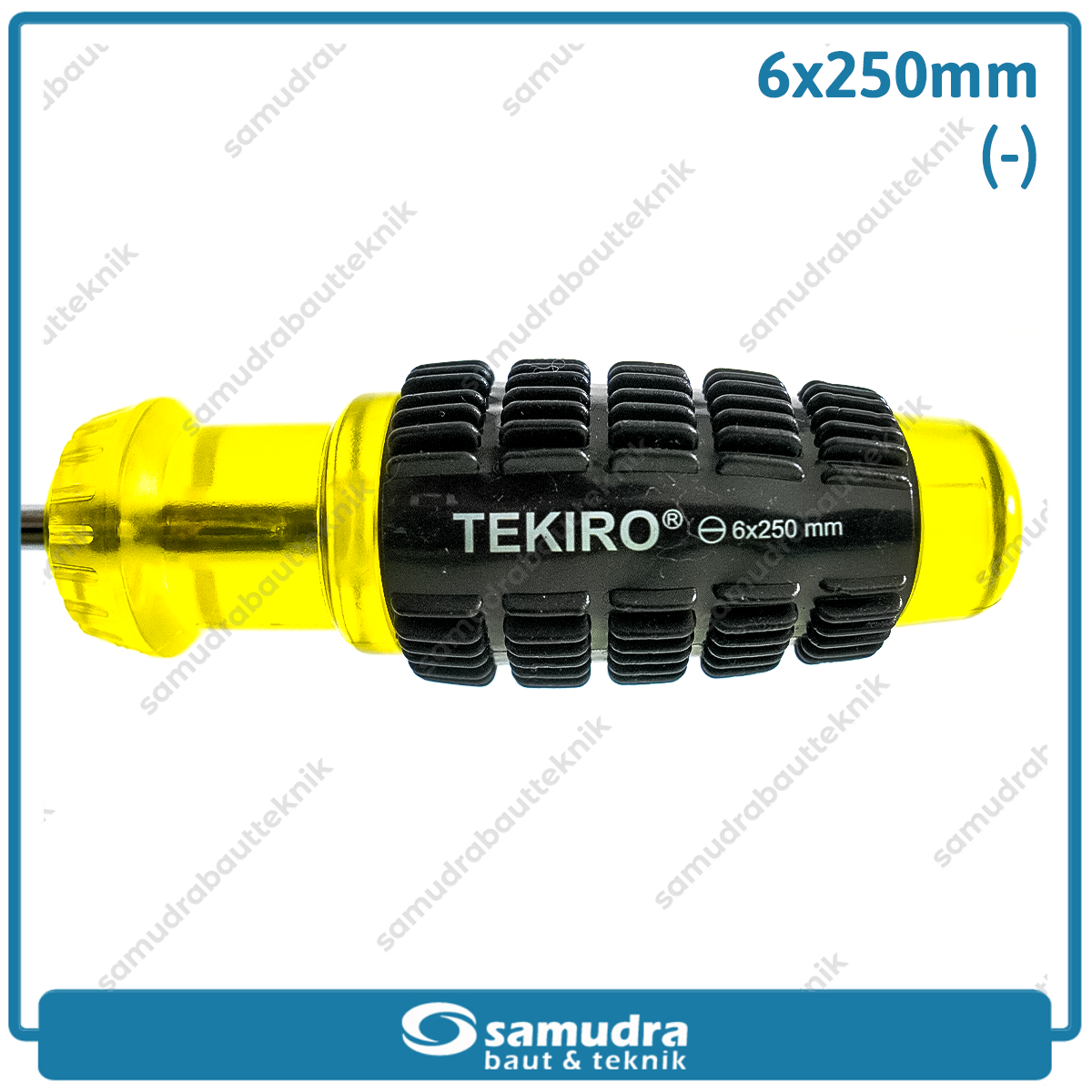 TEKIRO SD-CG0864 Obeng Gagang Karet 10" Minus SL6