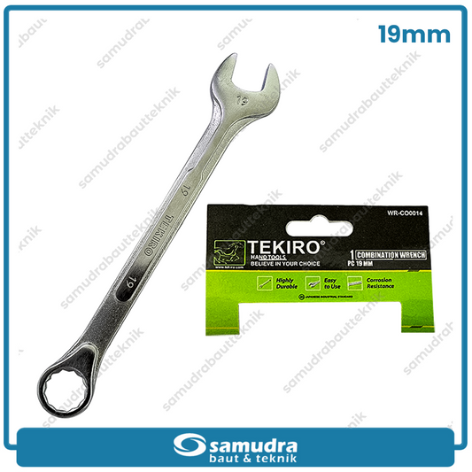TEKIRO WR-CO0014 Kunci Ring Pas 19 mm