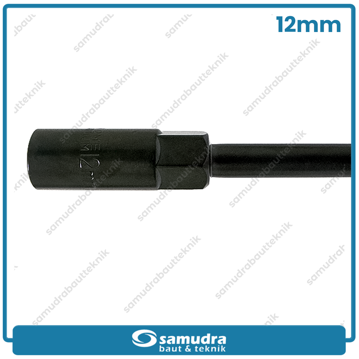 TEKIRO WR-TT0236 Kunci Sok T Hitam 12 mm