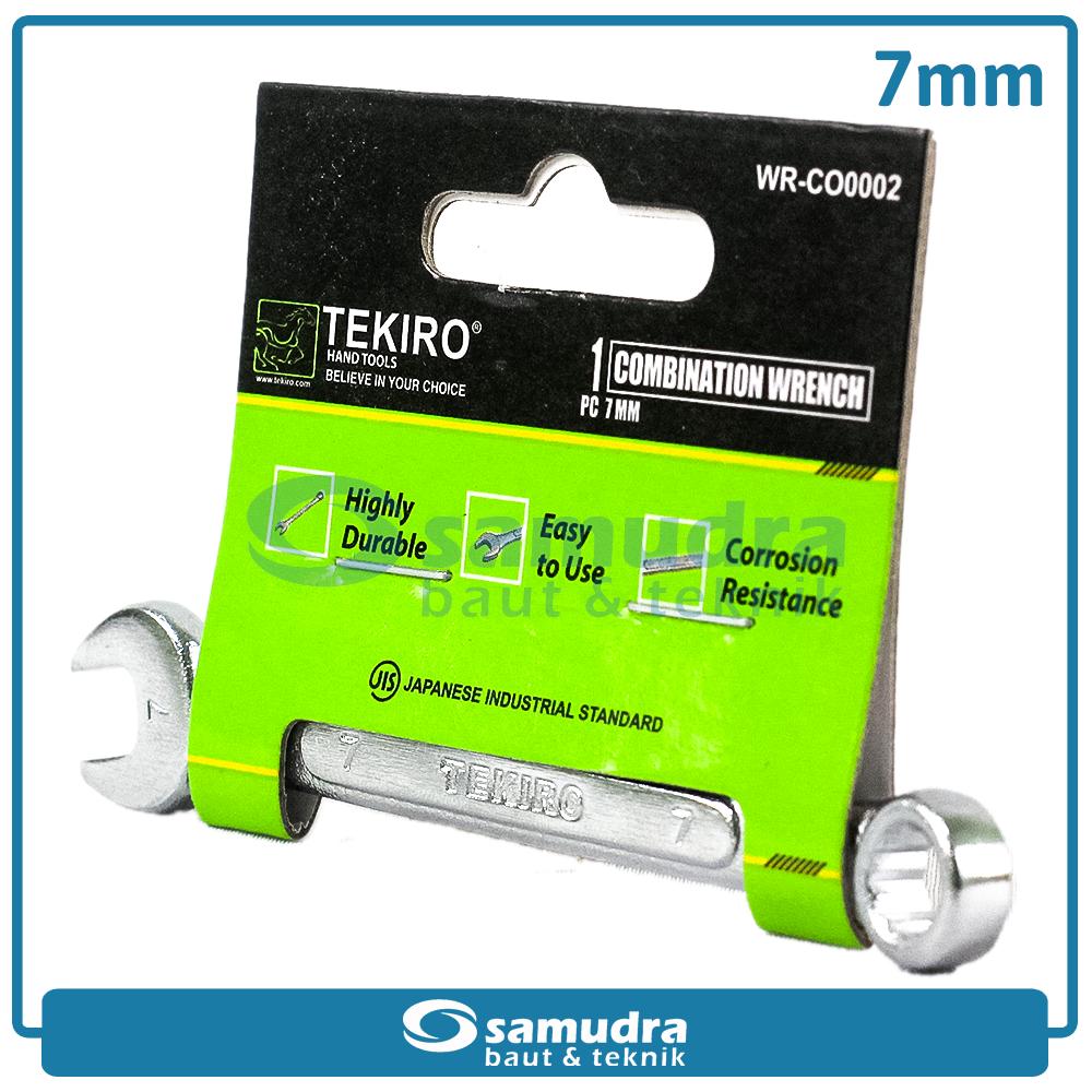 TEKIRO WR-CO0002 Kunci Ring Pas 7 mm