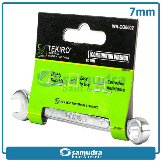 TEKIRO WR-CO0002 Kunci Ring Pas 7 mm