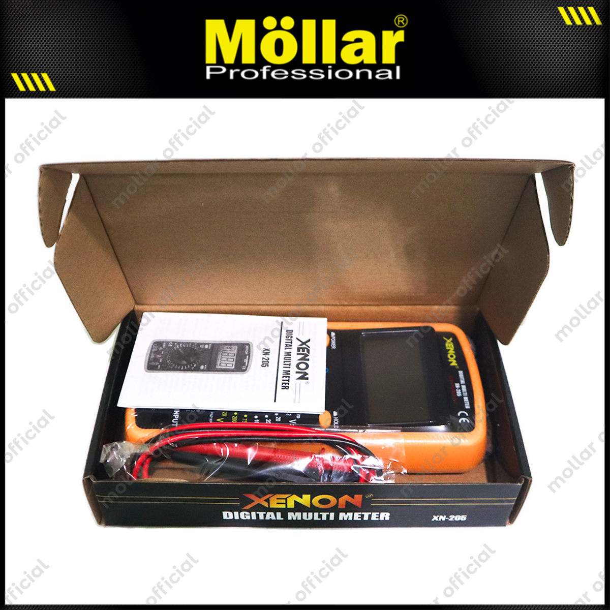 XENON 205 Multitester Digital Clamp Meter