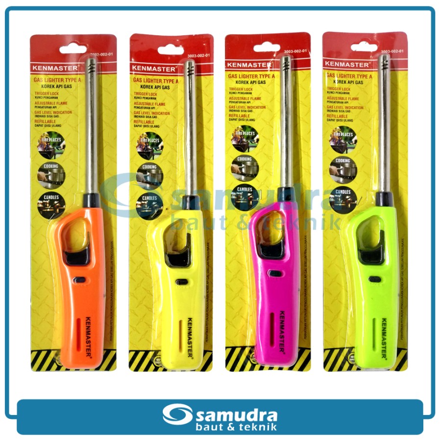 KENMASTER GASS-001 Gas Lighter Tipe A / Korek Api Pemantik