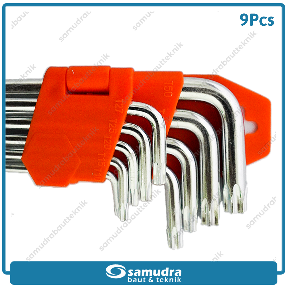 IZUMO Kunci L Set Panjang Bintang 9 Pcs T10-T50