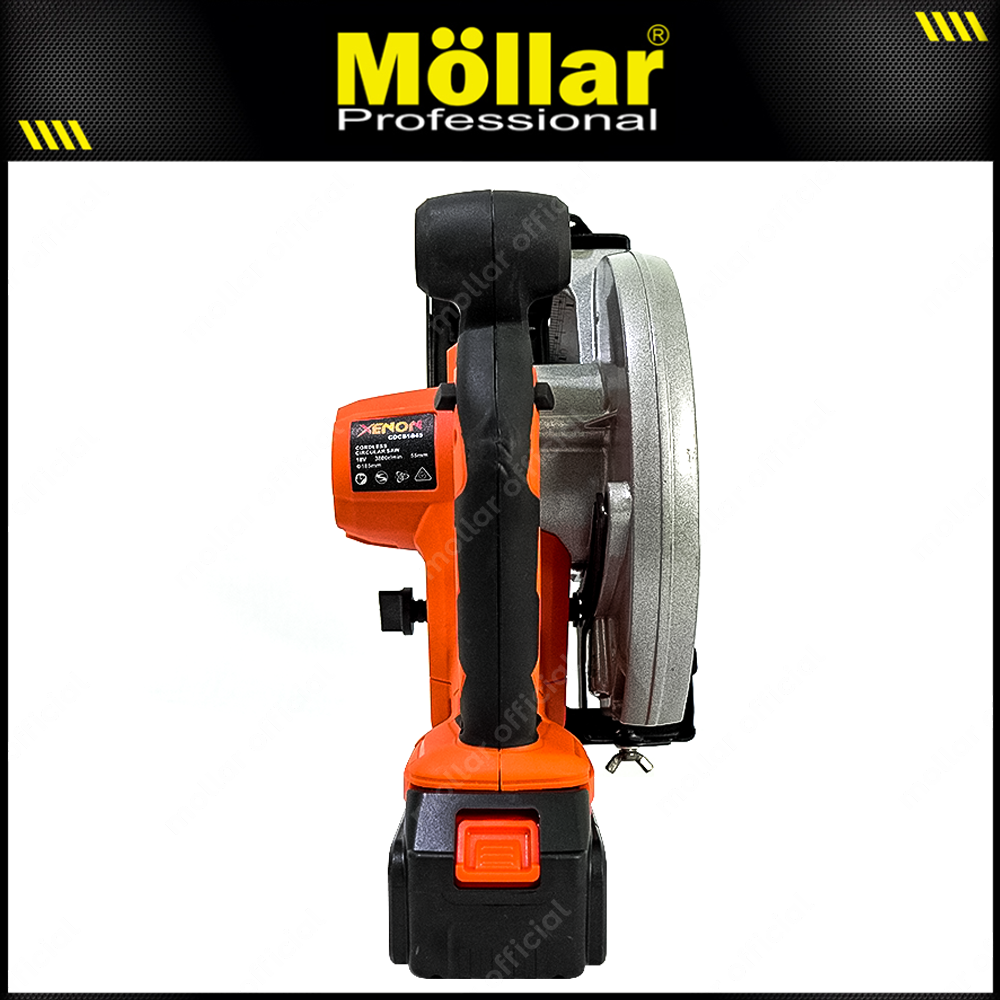 XENON CDCS1845 Mesin Gergaji Sirkel 7" Baterai 18V / Cordless Circular Saw