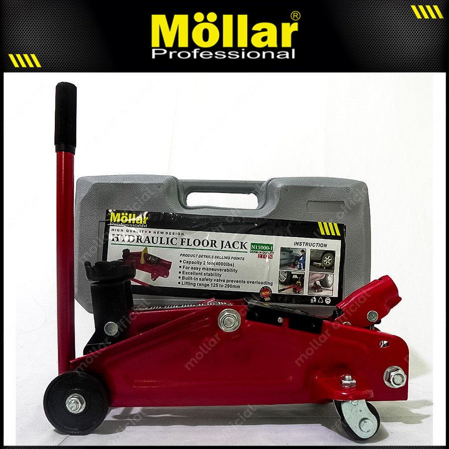 MOLLAR Dongkrak Buaya 2 ton 5.5 kg Box Plastik