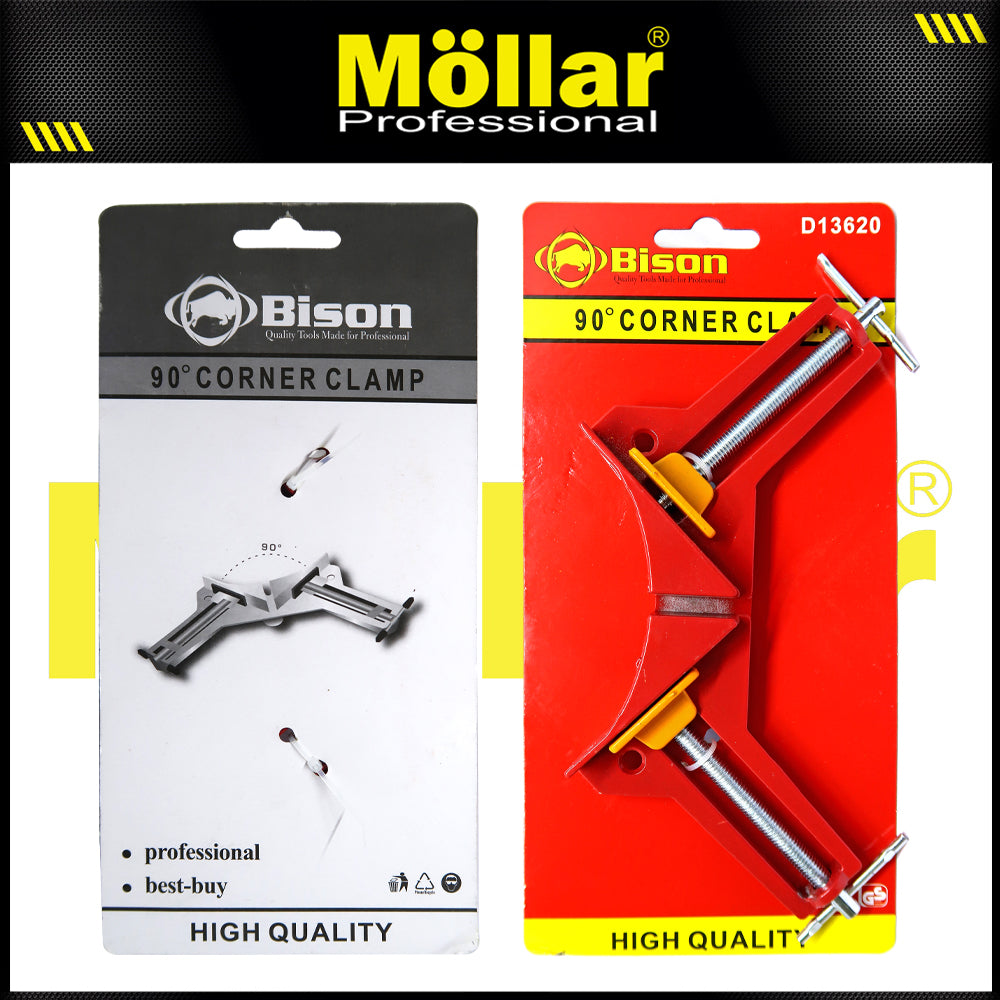 BISON D13620 Klem Sudut Siku 90 Derajat / Miter Corner Clamp