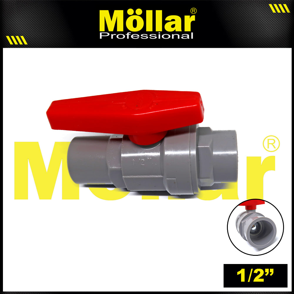 BLITZ 931 HD Stop Kran Plastik 1/2" / Ball Valve PVC