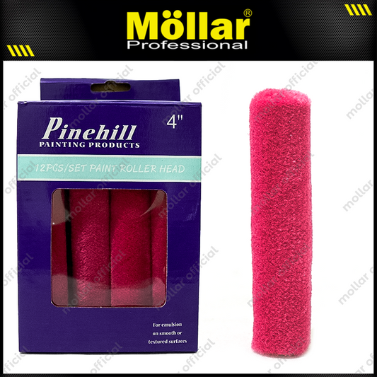 PINEHILL PH-7100E Refill Bulu Kuas Roll Kapal 4" Set 12 pcs