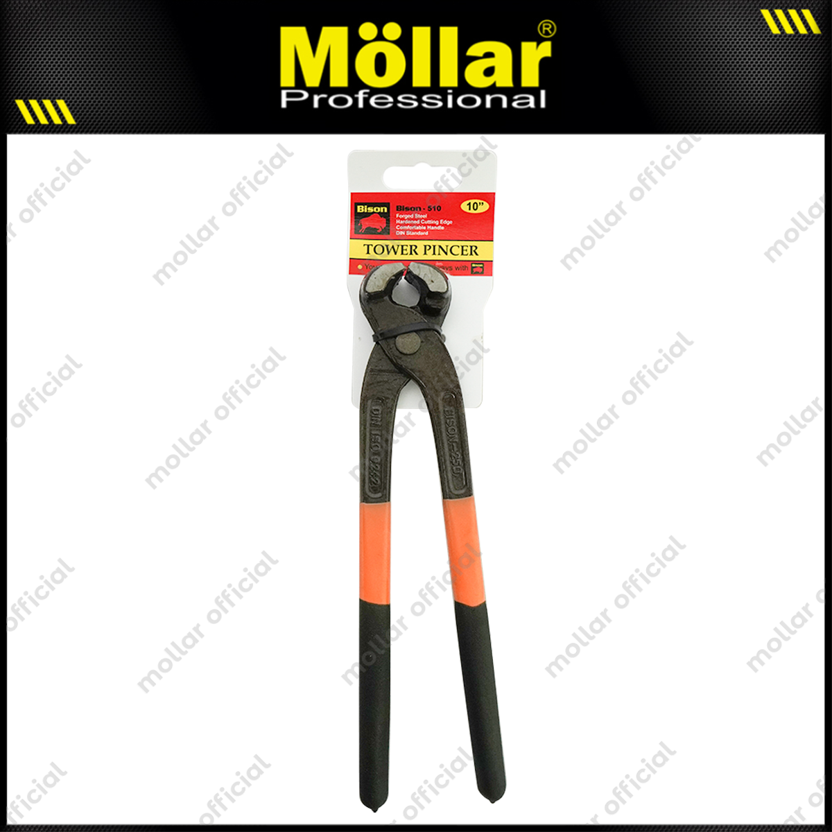 BISON 510 Tang Catut Kakatua Panjang 10" Tipe Card