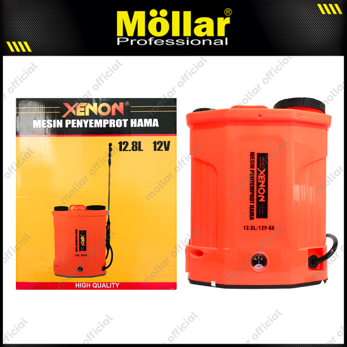 XENON XN1208A Mesin Semprotan Hama Elektrik 12V 12.8 Liter