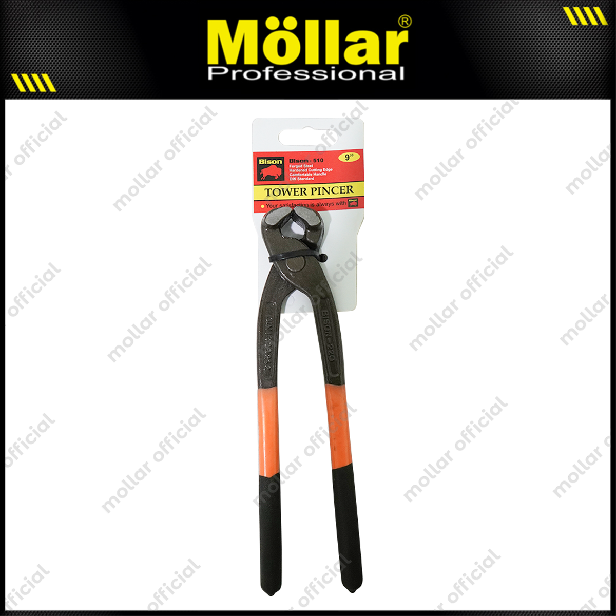 BISON 510 Tang Catut Kakatua Panjang 9" Tipe Card