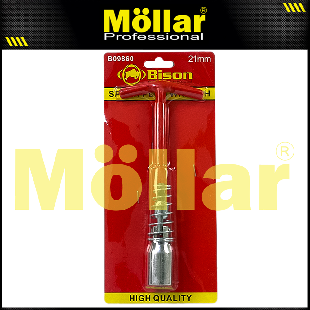 BISON B09860 Kunci Sok T Busi Fleksibel 21 mm