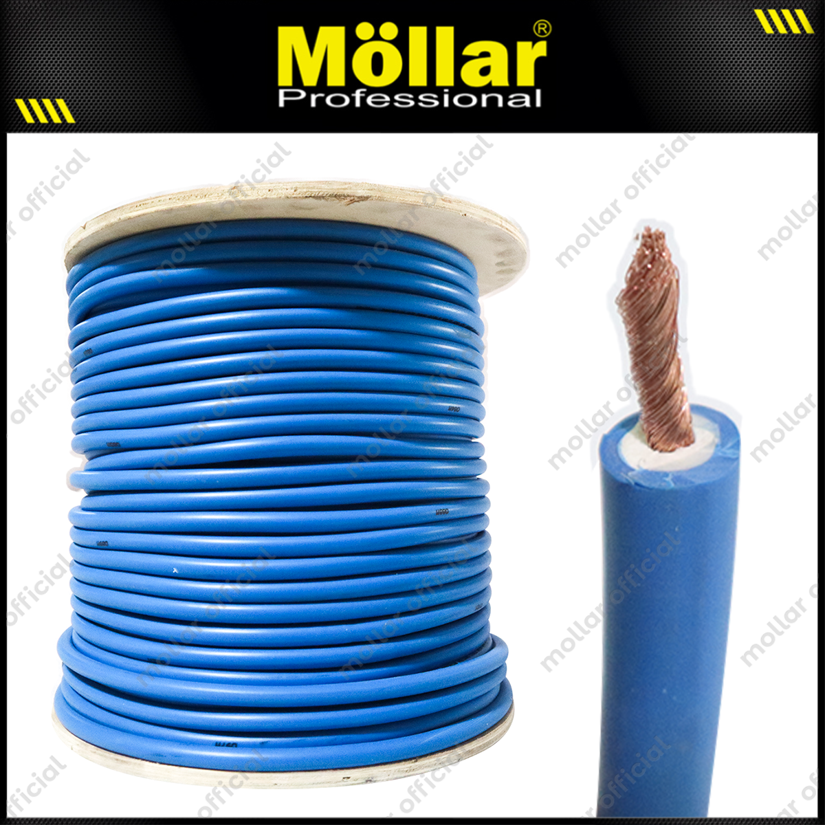 MOLLAR W04522 Kabel Las Tembaga Murni 16 mm - Per Meter
