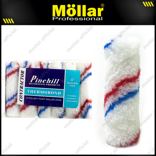 PINEHILL PH-860 Refill Bulu Kuas Roll 4" Set 12 pcs