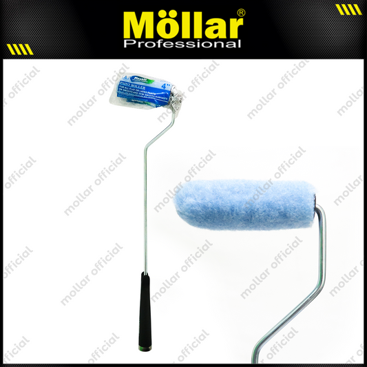 PINEHILL PH-F07050-1 Kuas Roll Kapal Gagang Panjang Biru 4"x24"