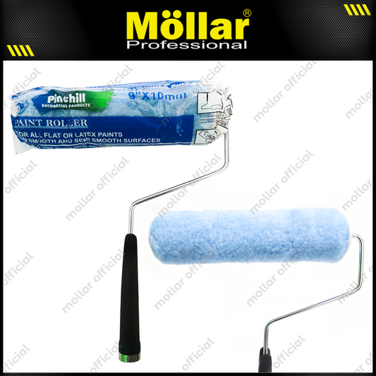 PINEHILL PH-F31807-2 Kuas Roll Pendek Biru 9"x10 mm