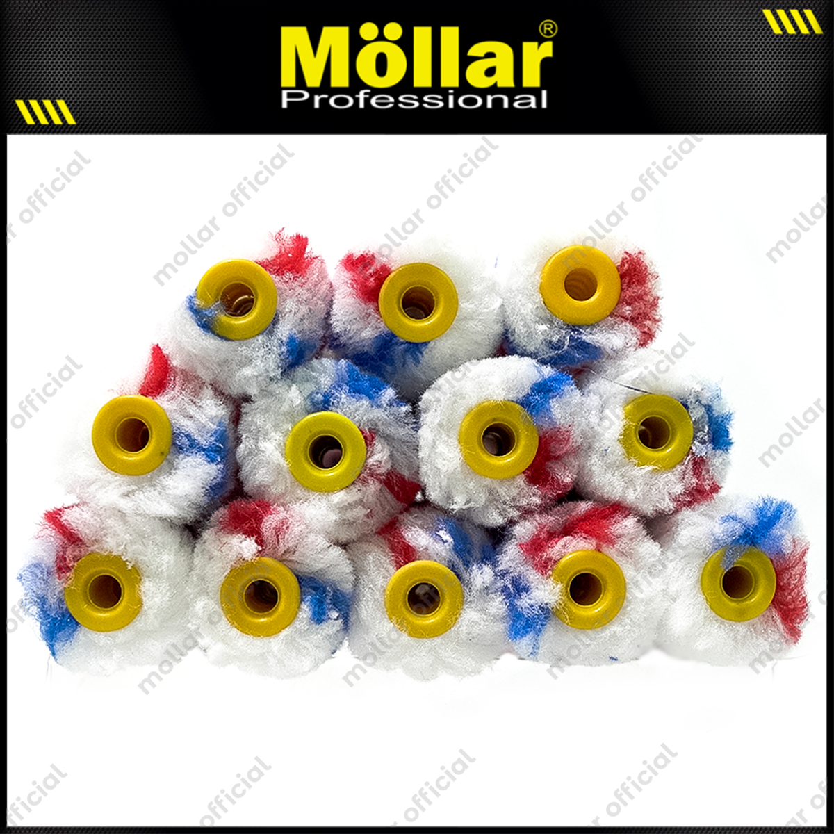 PINEHILL PH-860 Refill Bulu Kuas Roll 4" Set 12 pcs