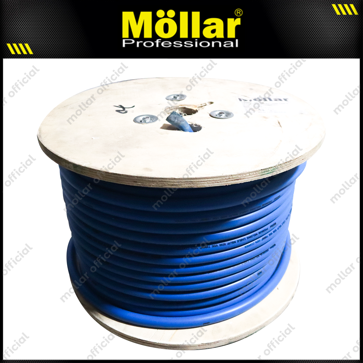 MOLLAR W04522 Kabel Las Tembaga Murni 70 mm - Per Meter
