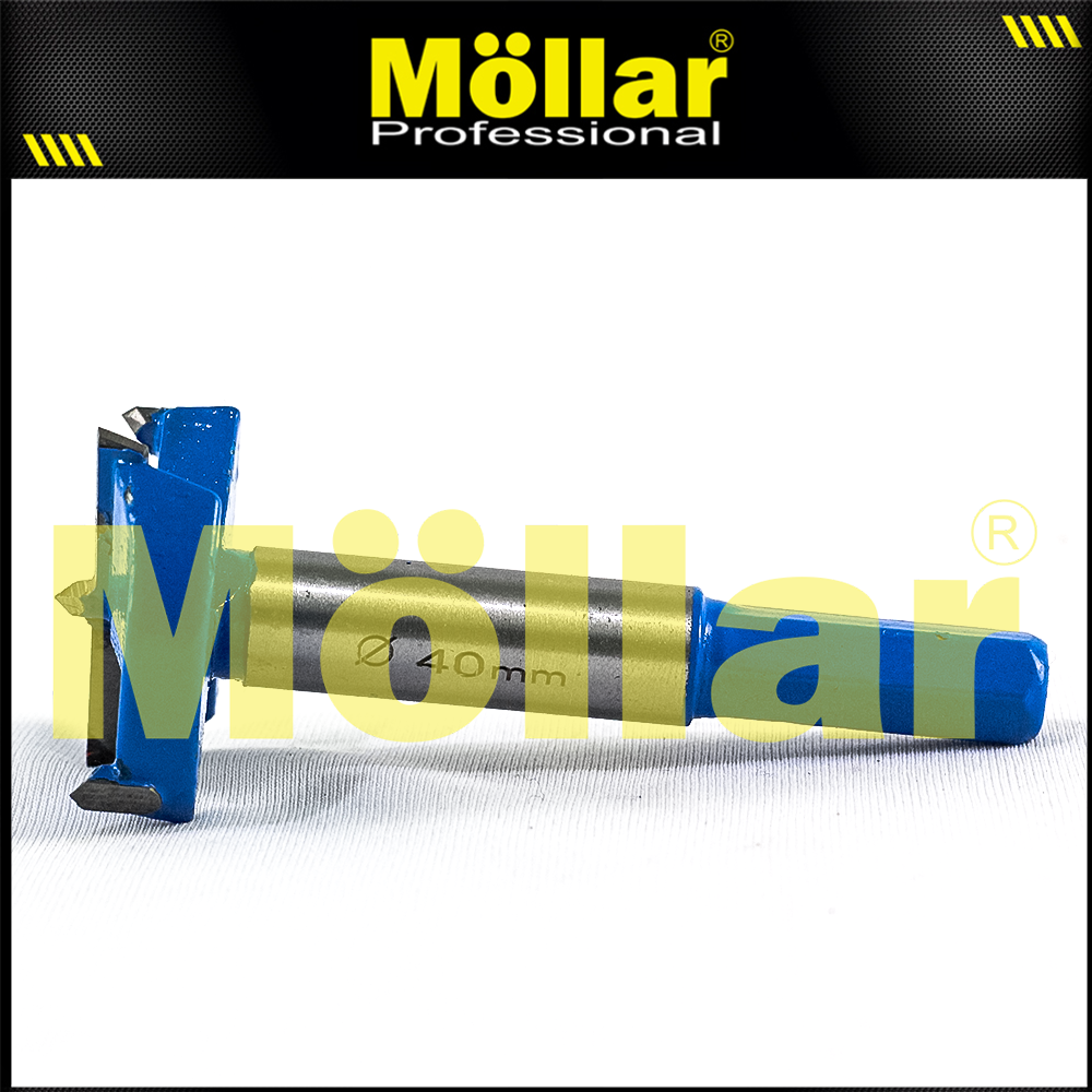 BISON D80981 Mata Bor Kayu Engsel Sendok 40 mm / Forstner Bit