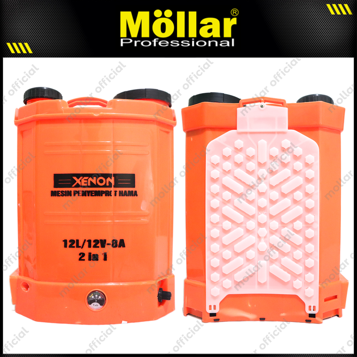 XENON XN1008A2 Mesin Semprotan Hama Elektrik 2in1 12V 10 Liter