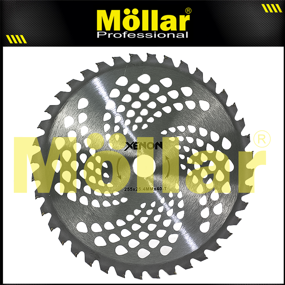 XENON Pisau Mesin Potong Rumput 10"x40T / TCT Saw Blade Grass Trimmer