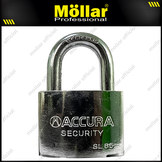 ACCURA SL85 Gembok Besi 50 mm Short / Gembok Leher Pendek