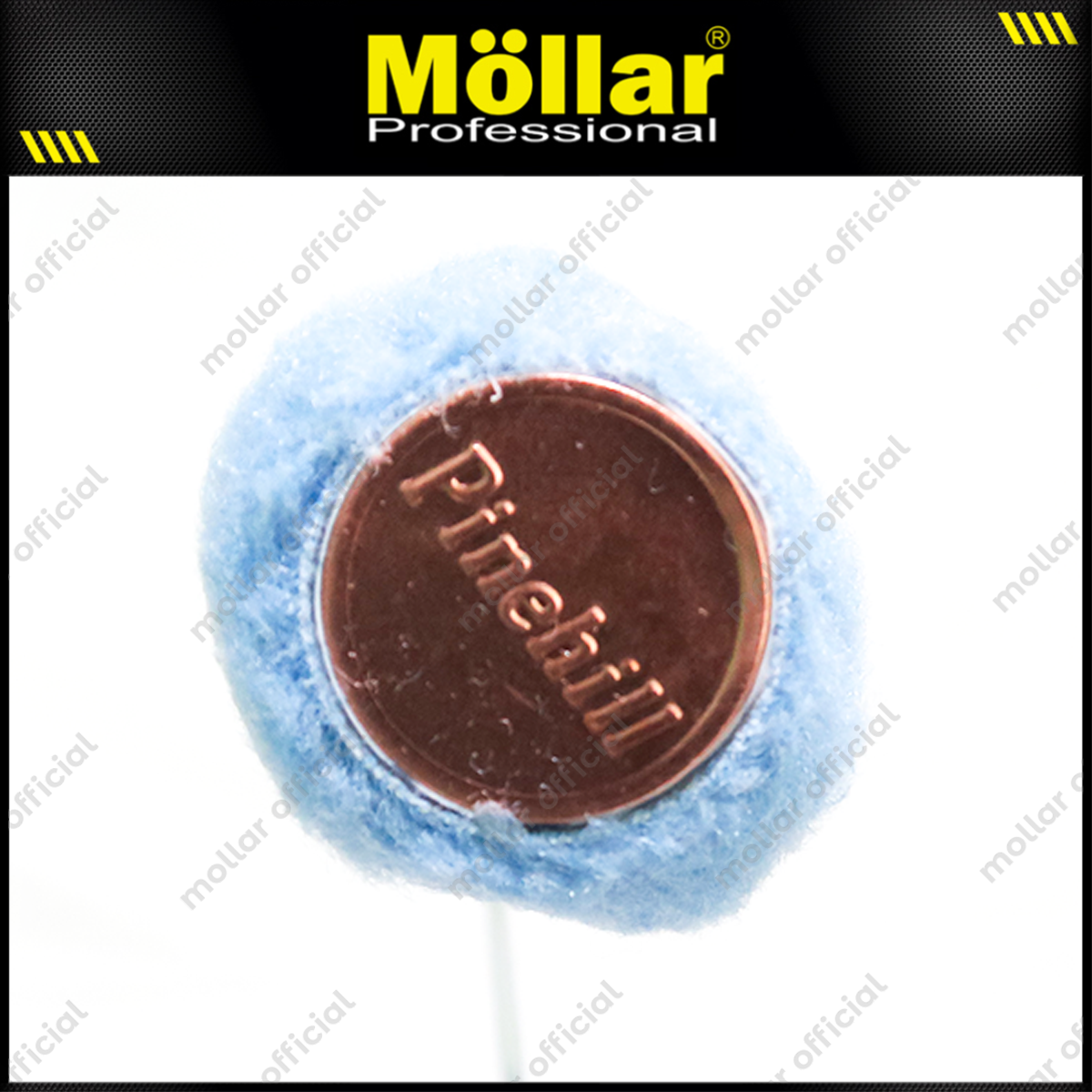 PINEHILL PH-F31807-2 Kuas Roll Pendek Biru 9"x10 mm